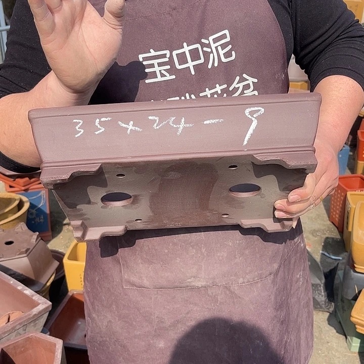 紫砂花盆紫砂等传统