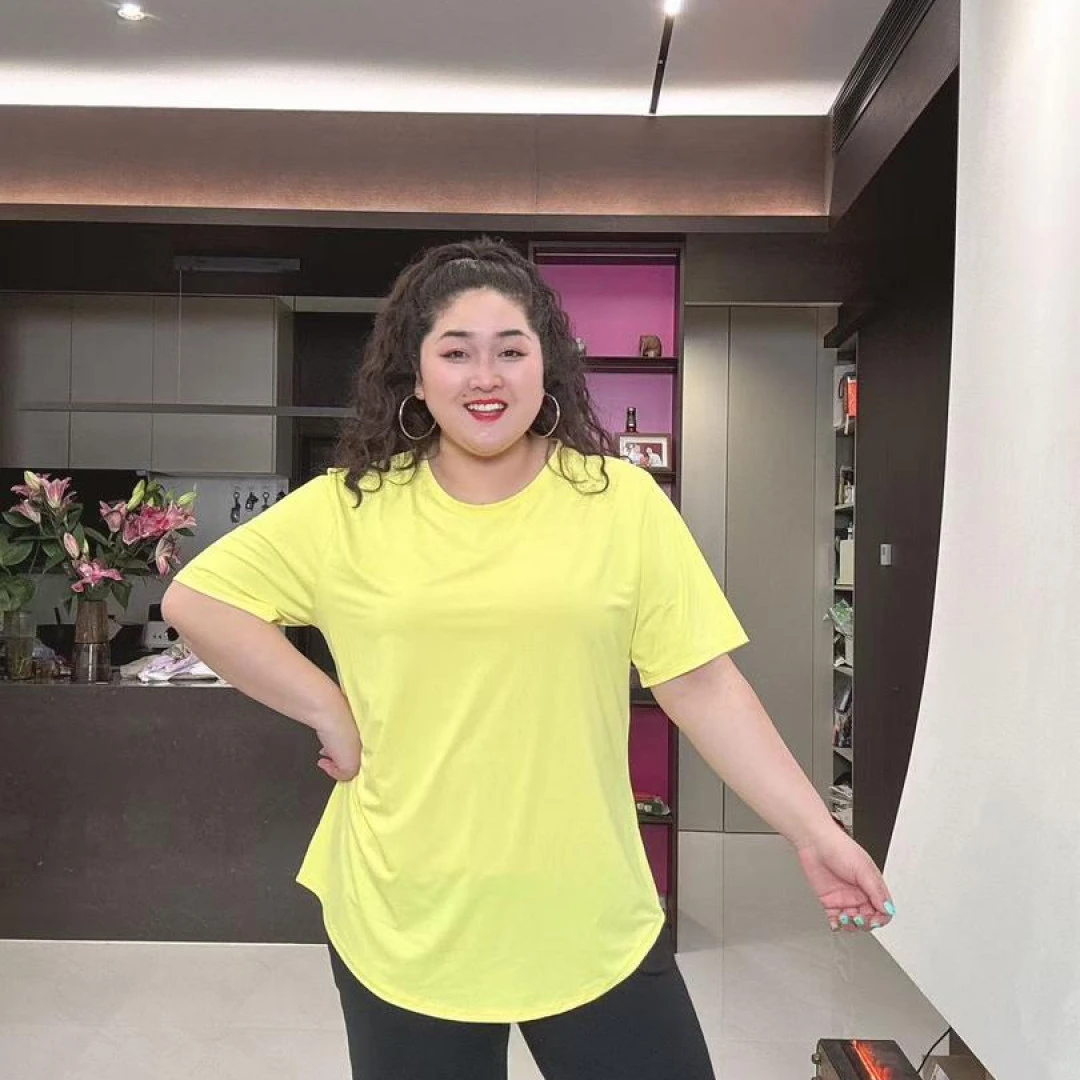 （断码特价）夏季冰感多巴胺系列加长加大速干圆领短袖SY-255