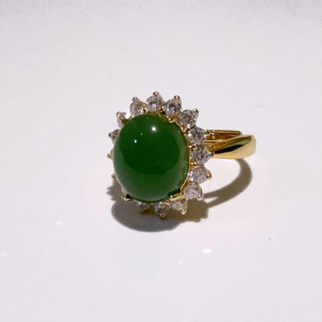 Q167 精美珠宝戒指 尺寸12*10*9mm