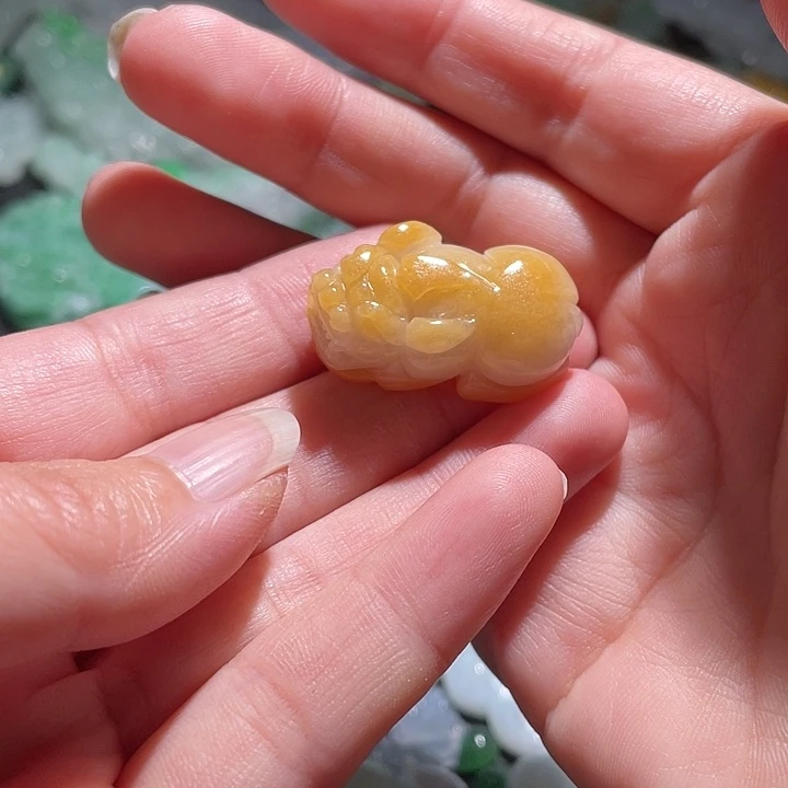 颈饰未镶嵌翡翠天