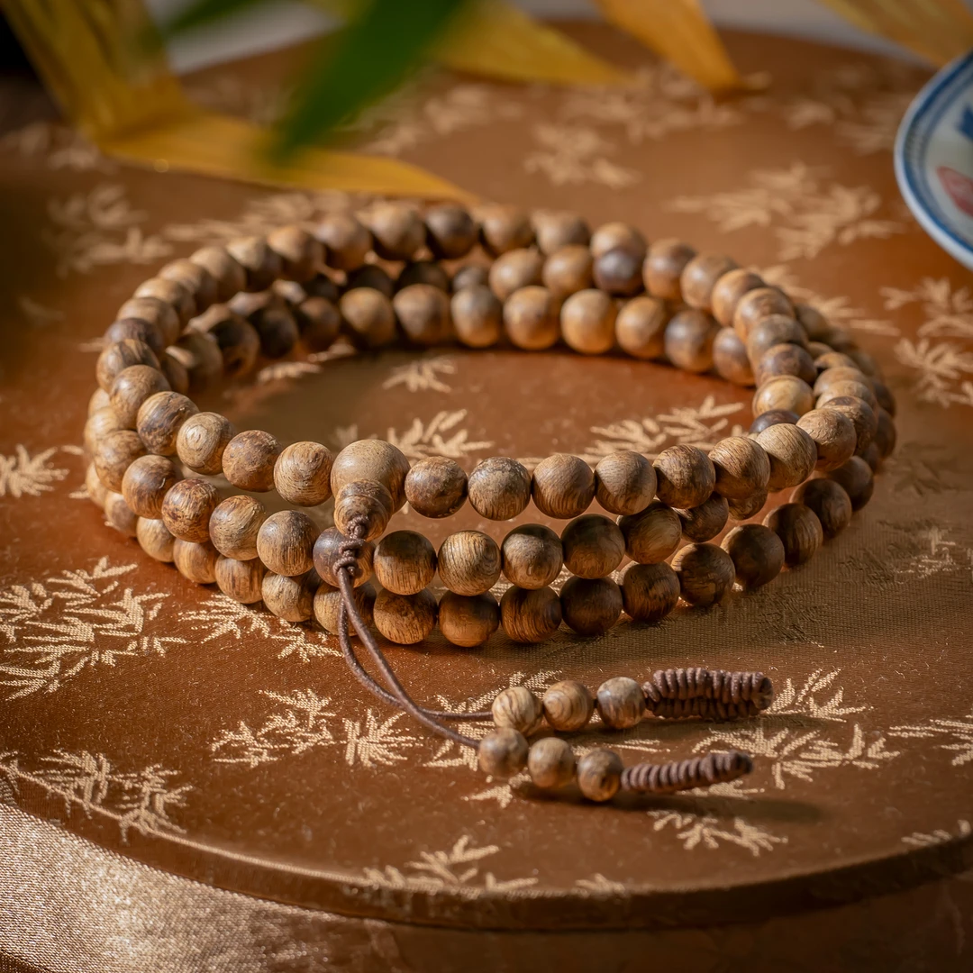 【沉香专场】野生柬埔寨多圈链/多样性发一件/7mm+-/CX004