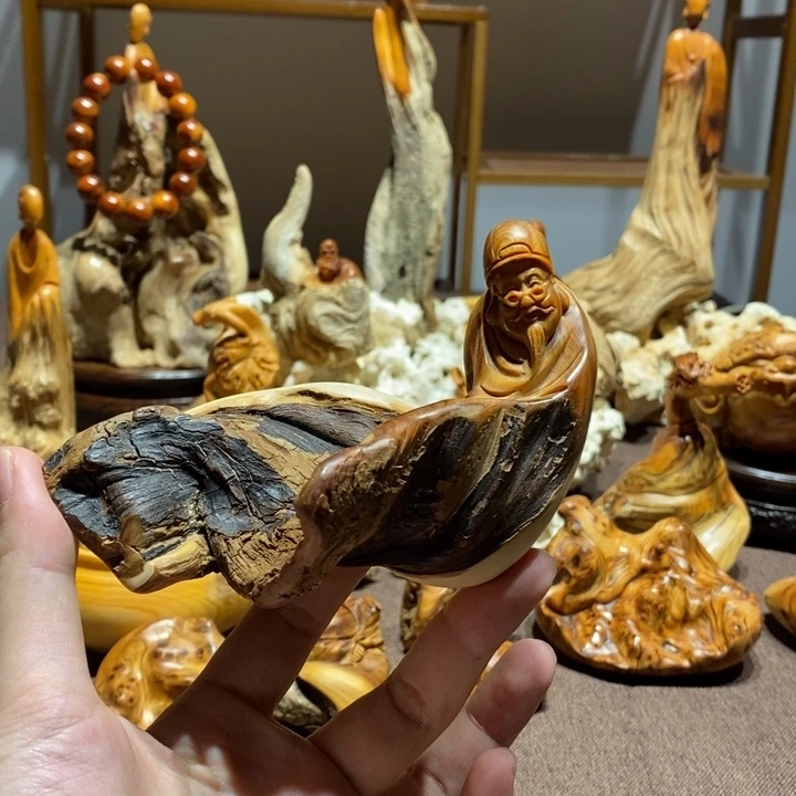 柏木（崖柏）双色玉化地主