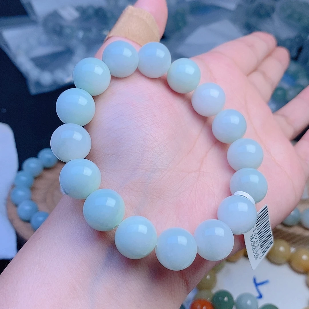 定制翡翠未镶嵌珠串