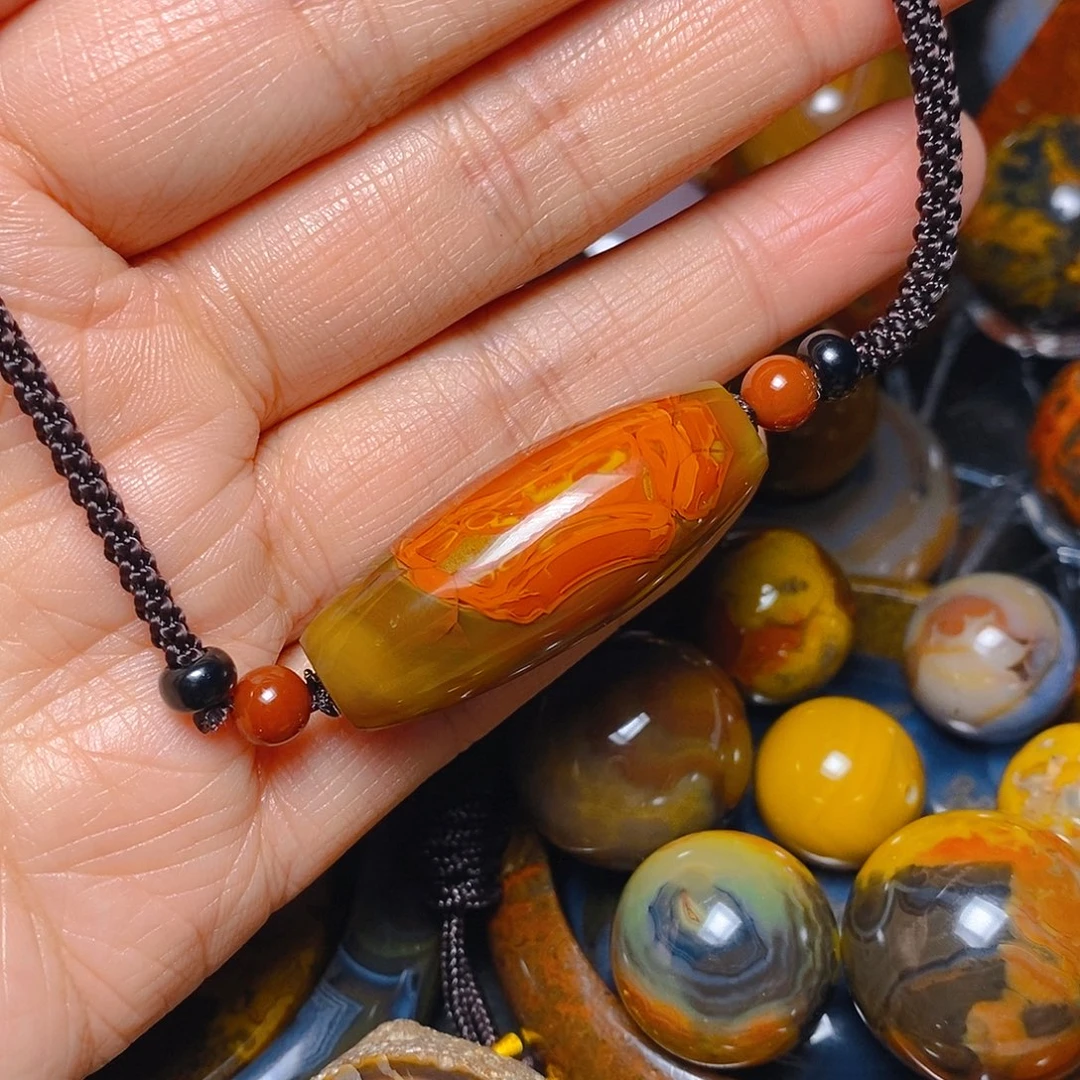 玛瑙/玉髓未镶嵌颈饰