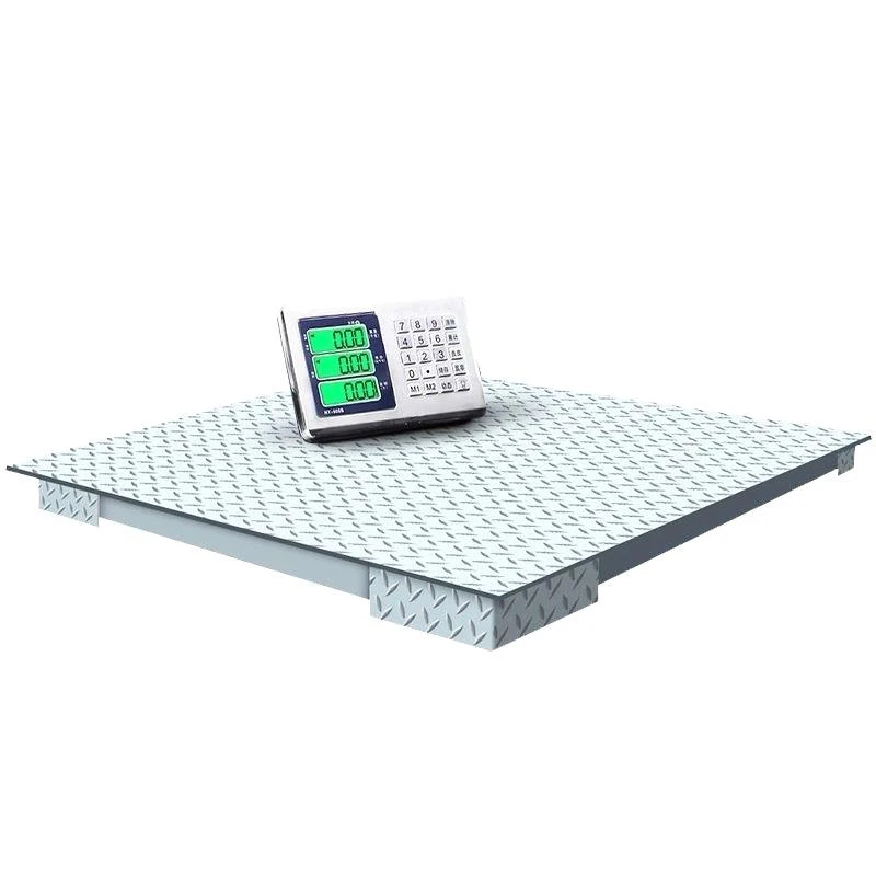 耀华小地磅秤123吨称猪称牛电子地磅畜牧5吨带围栏工业地磅秤