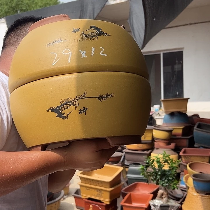 紫砂花盆紫砂花盆