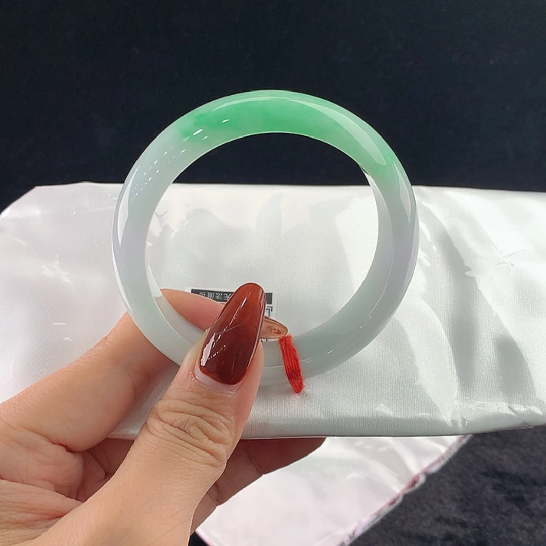 【闪购商品】未镶嵌手镯翡翠T***y正57.7