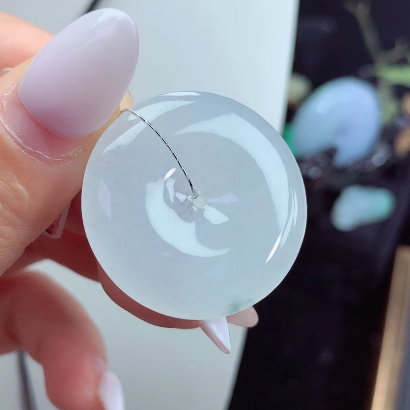 【闪购商品】颈饰未镶嵌翡翠尺寸31.1-5.5