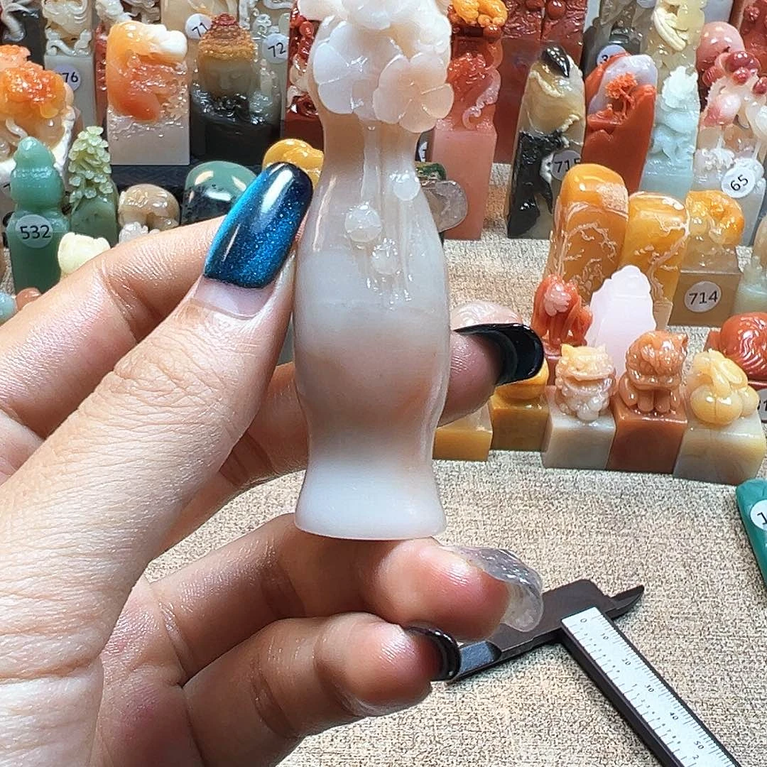 相***豆寿山石印石寿山石雕刻