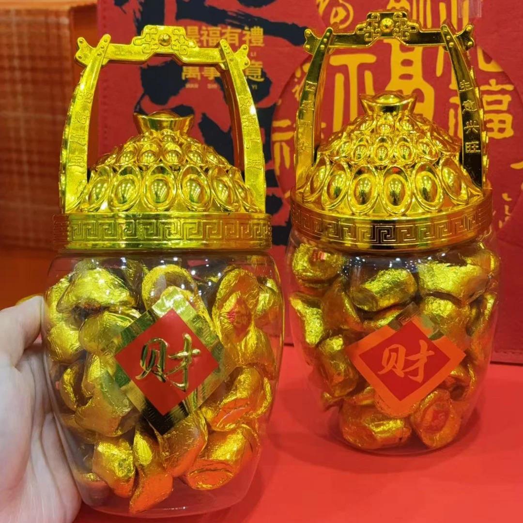 (成品一对）中秋拜月娘一桶金斋菜一对