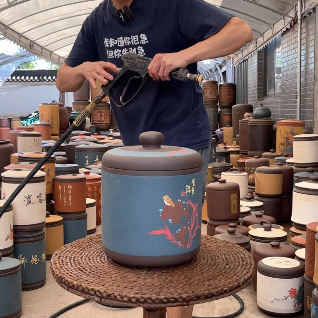 紫砂茶叶罐8 饼茶叶罐