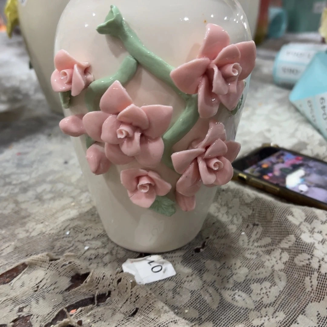 陶瓷花拍满20元发货退款拉黑