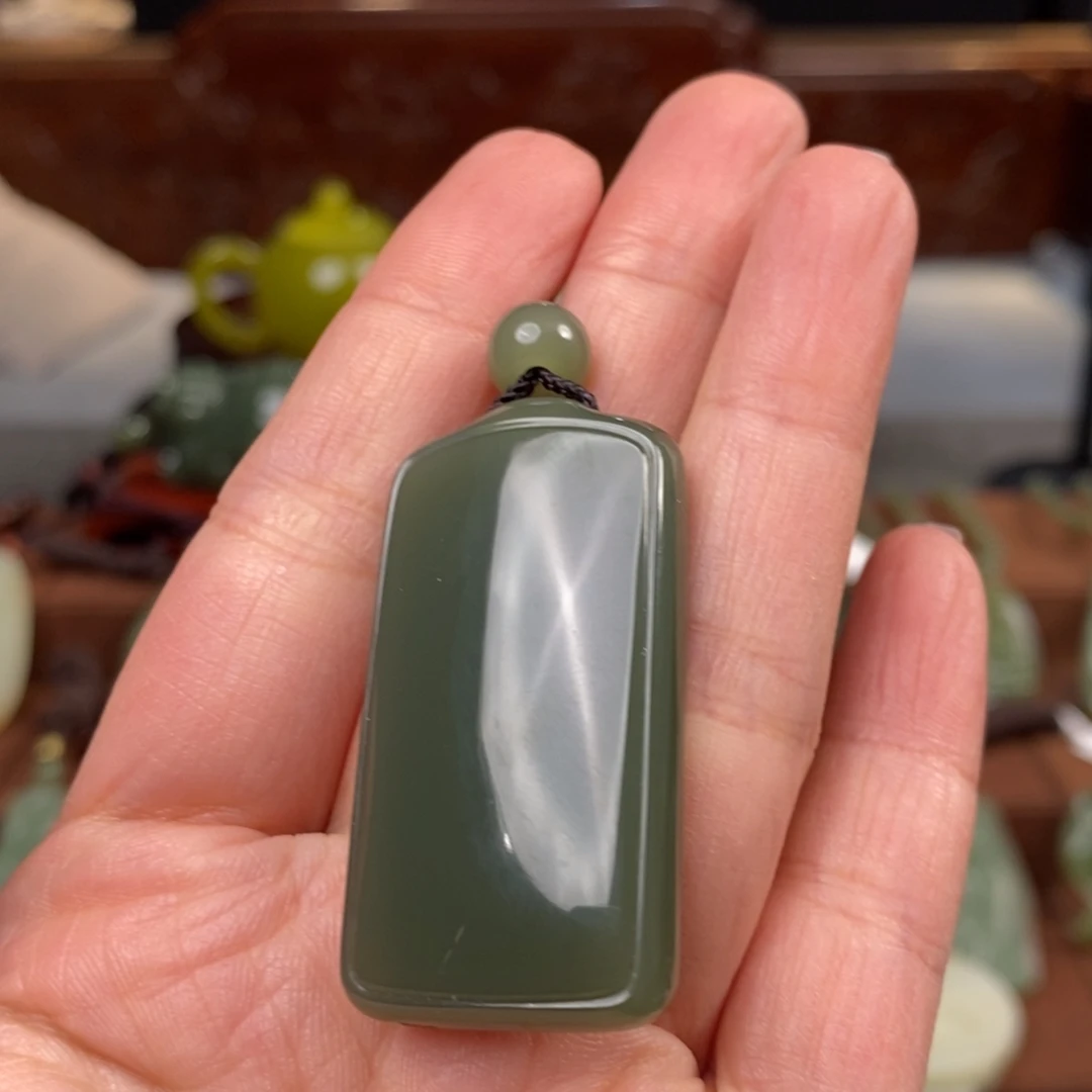 平***安和田玉未镶嵌挂件