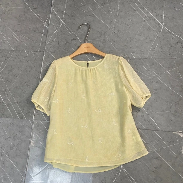 【墨涵精选】韩版百搭简约时尚减龄显瘦休闲衫28254