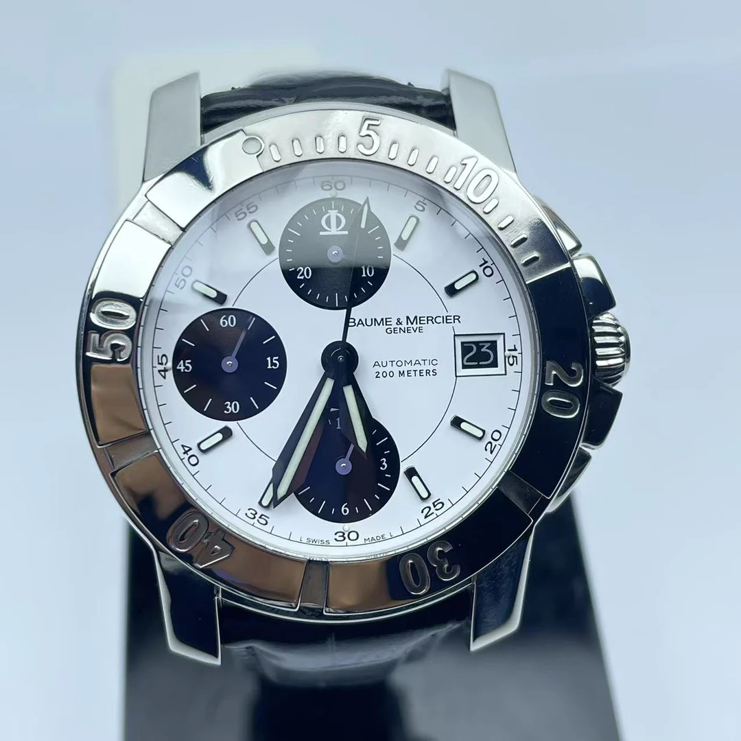 99新 Baume et Mercier/名士 名仕卡普兰系列/自动机械/42mm/3299