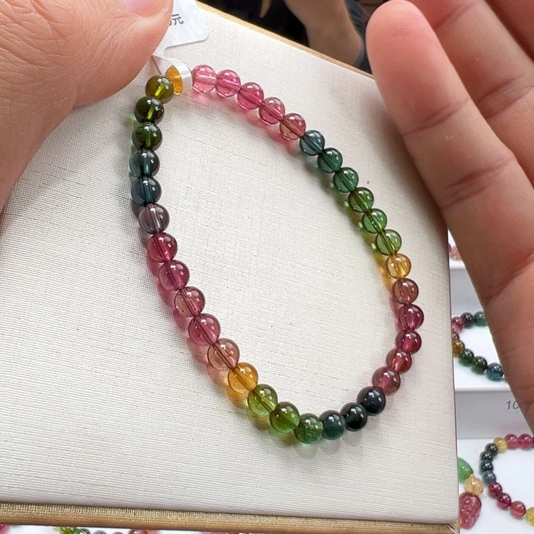 碧玺未镶嵌手串5mmmmmmmmm