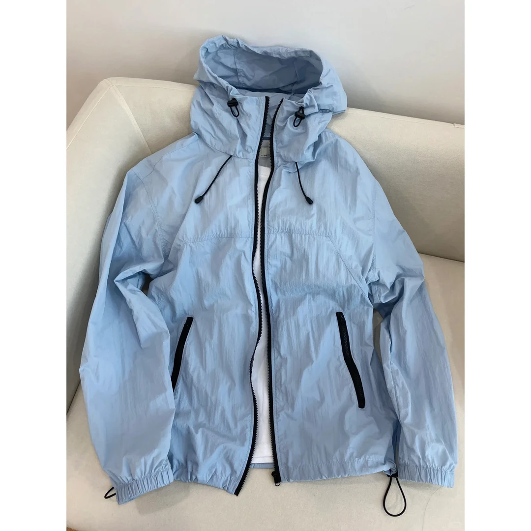 UPF50+冰丝速干防晒衣男女夏季薄款连帽防晒服户外骑行皮肤衣外套