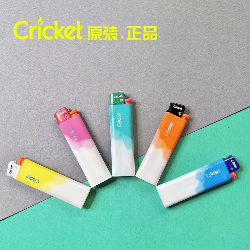 Cricket草蜢原装打火机安全防爆高颜值一次性