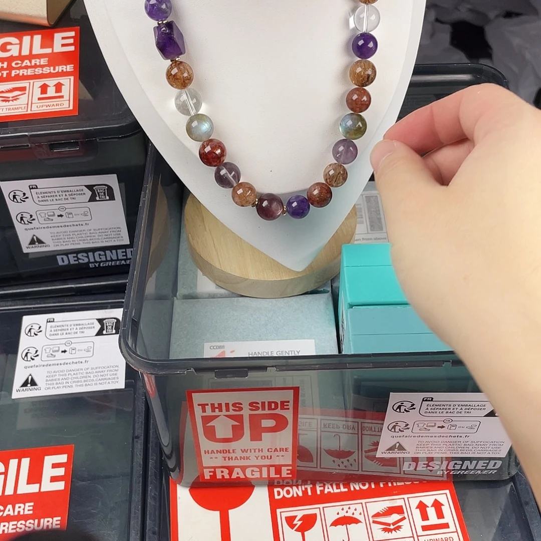 水晶银S925镶嵌手链