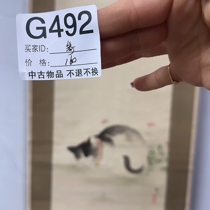 参***悟国画492 日本回流字画666