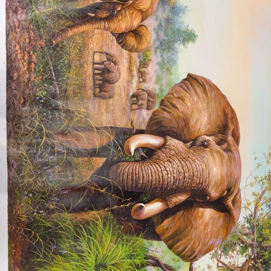 油画在干嘛了啊我想和