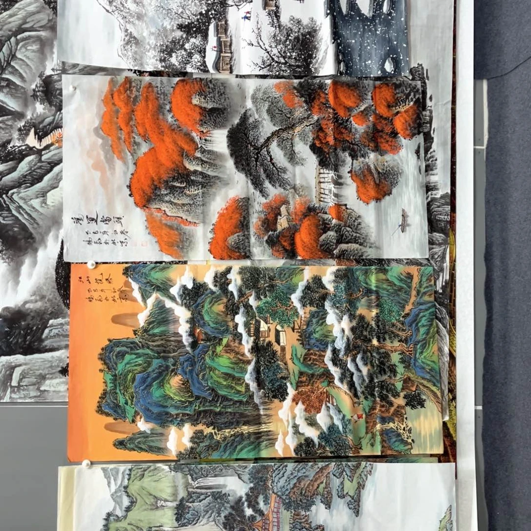 国画我的小伙伴们都很优秀