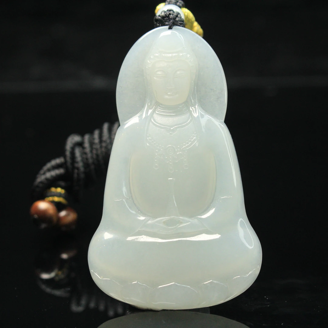 15ZB天然缅甸A货翡翠观音/200090嘉禾臻宝