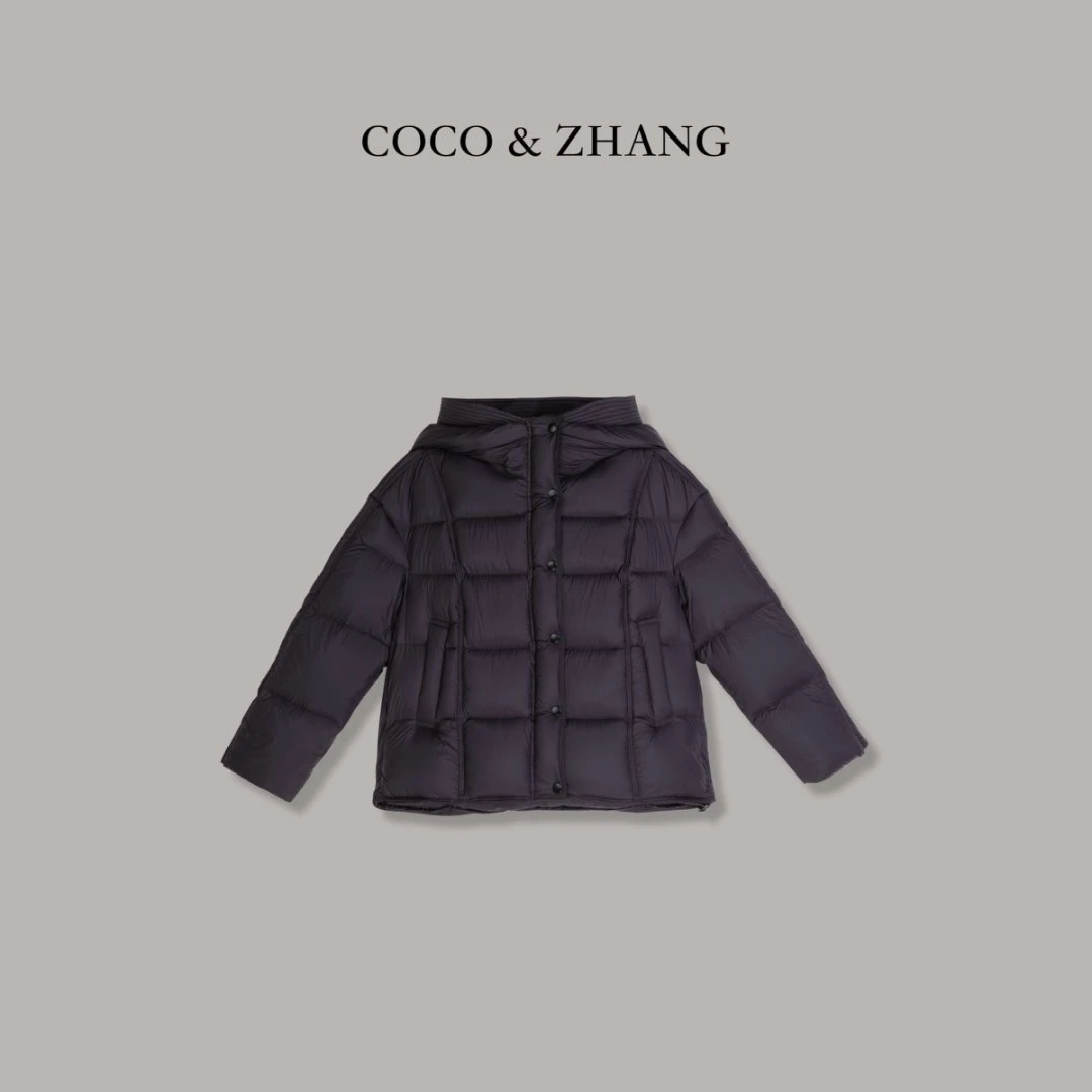 COCO ZHANG YK【黑泡芙】‘’95白鹅绒‘’羽绒服 19655 Hi Fortune