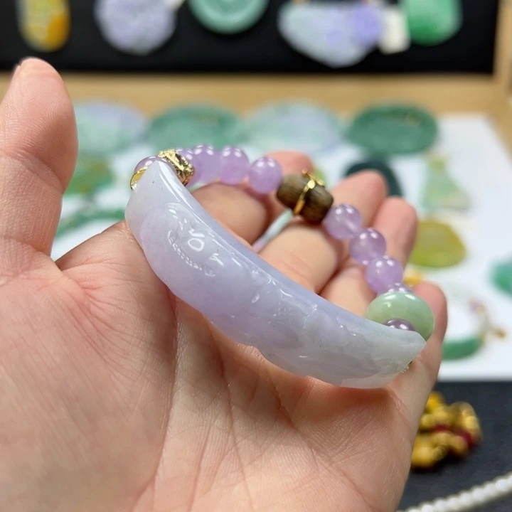 未镶嵌手链翡翠手牌