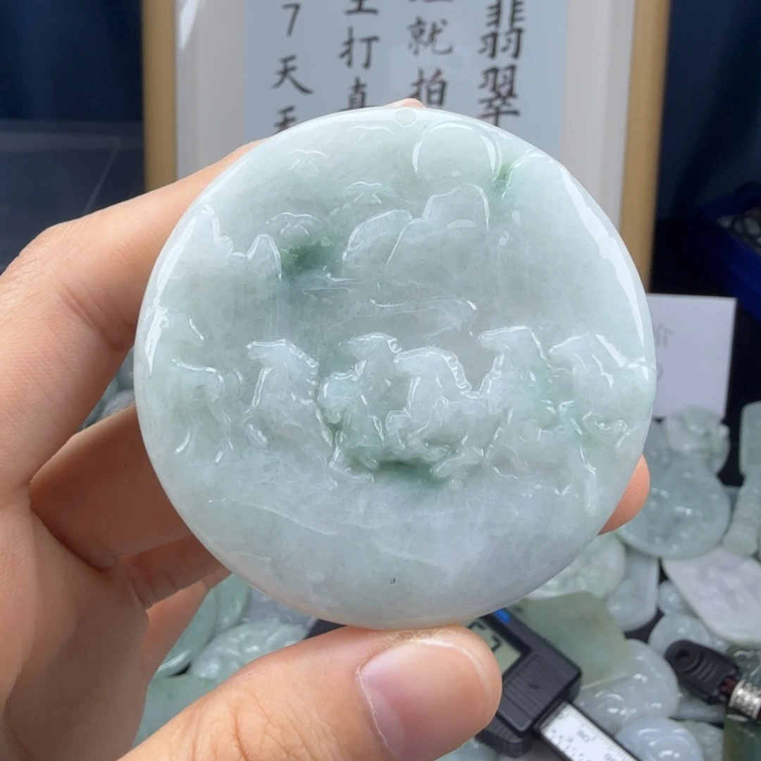 颈饰未镶嵌翡翠翡翠