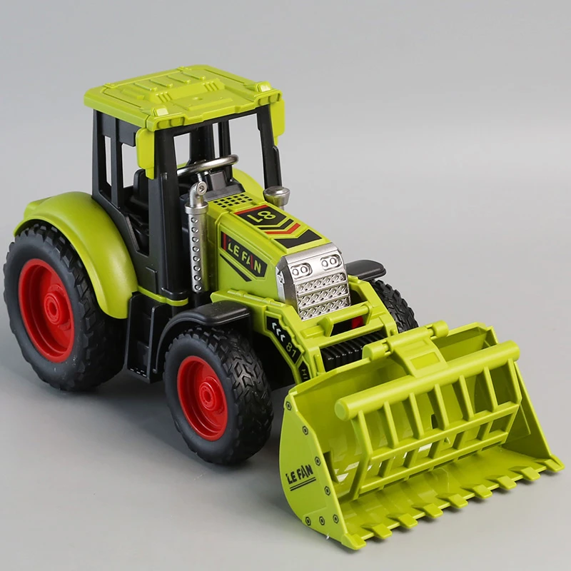 儿童大号惯性拖拉机仿真模型农夫农场工程车收割机玩具车玩具男孩