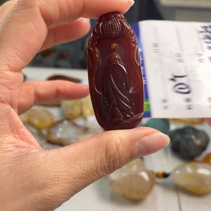 玛瑙/玉髓吊坠(不含链)未镶嵌