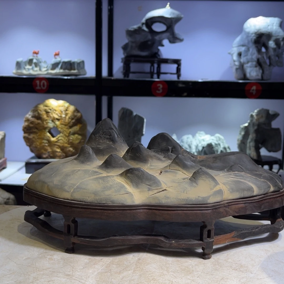 望***路石材灵璧奇石文化