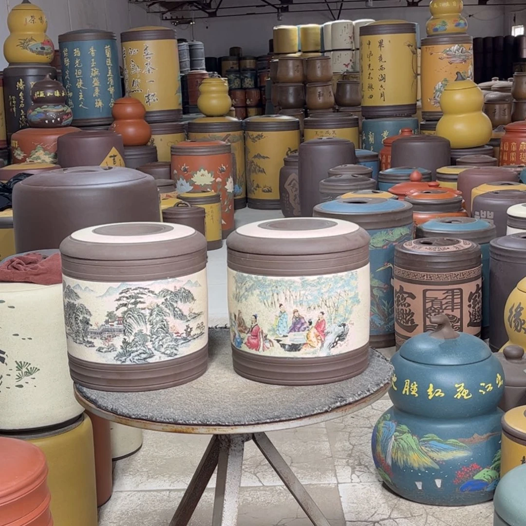 紫砂茶叶罐茶叶罐