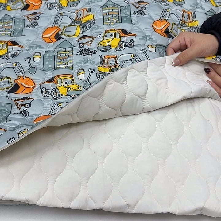 无纺布3米夹棉布料