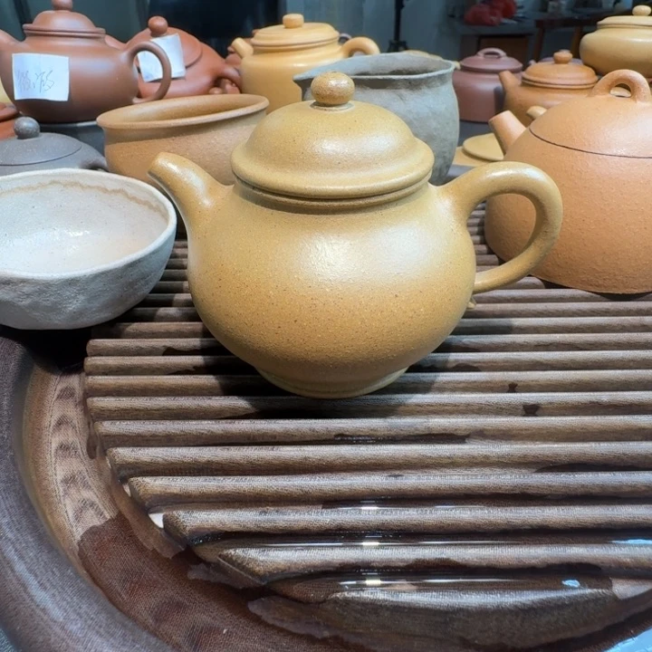 茶壶紫砂黄金段无添加小潘200