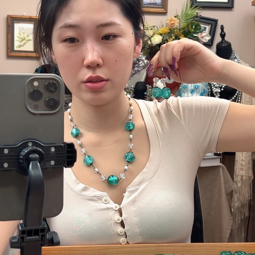 幽***幽玻璃颈饰编号215 项链