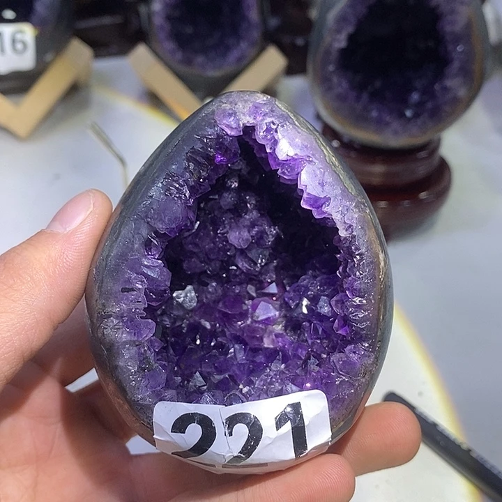 紫晶珠宝半成品未镶嵌221