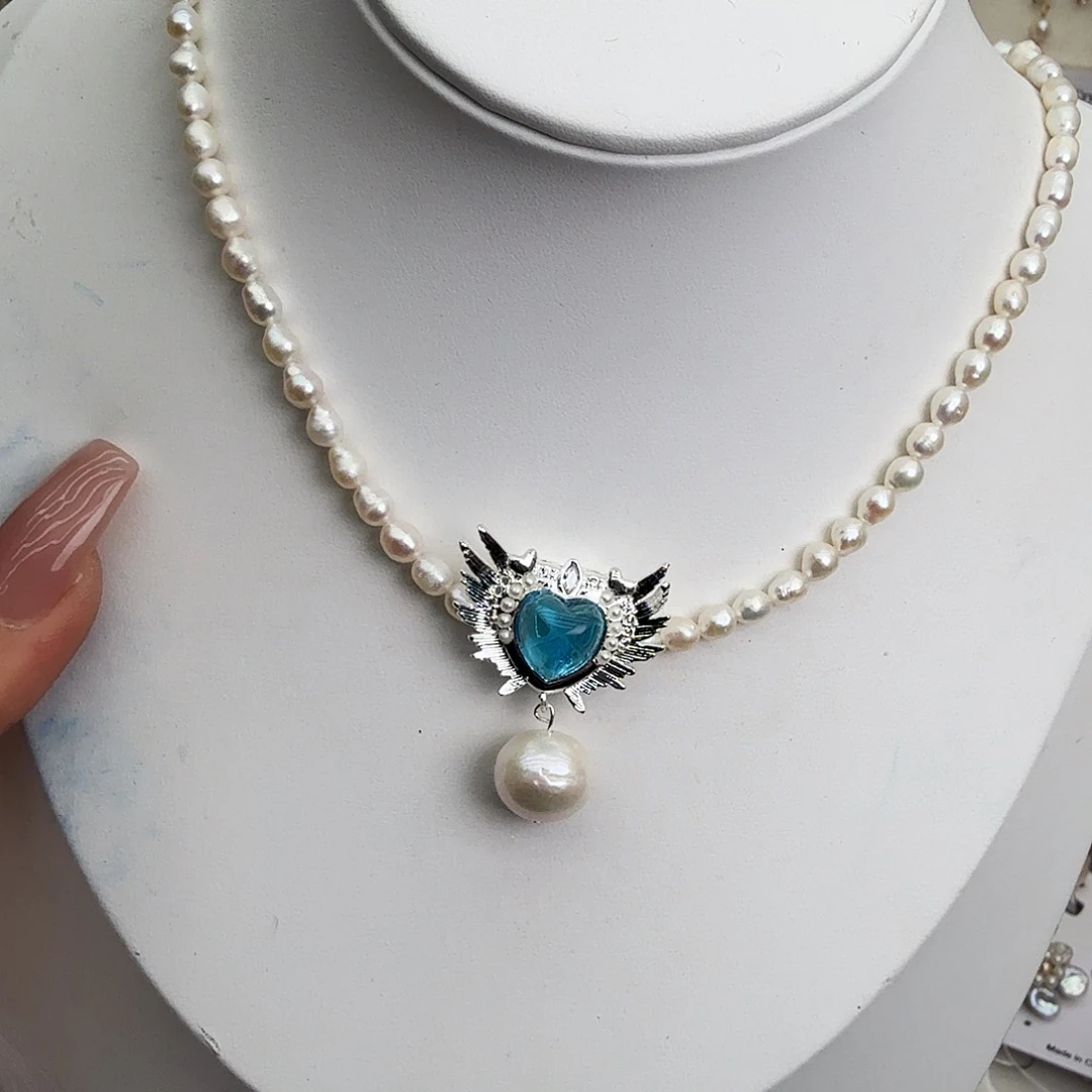 颈饰未镶嵌淡水珍珠