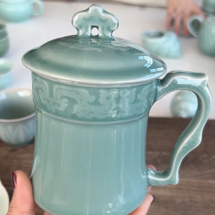 小米茶器龙泉青瓷