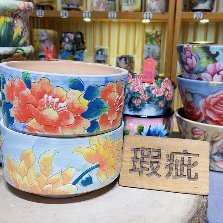 景德镇艺术手绘作品