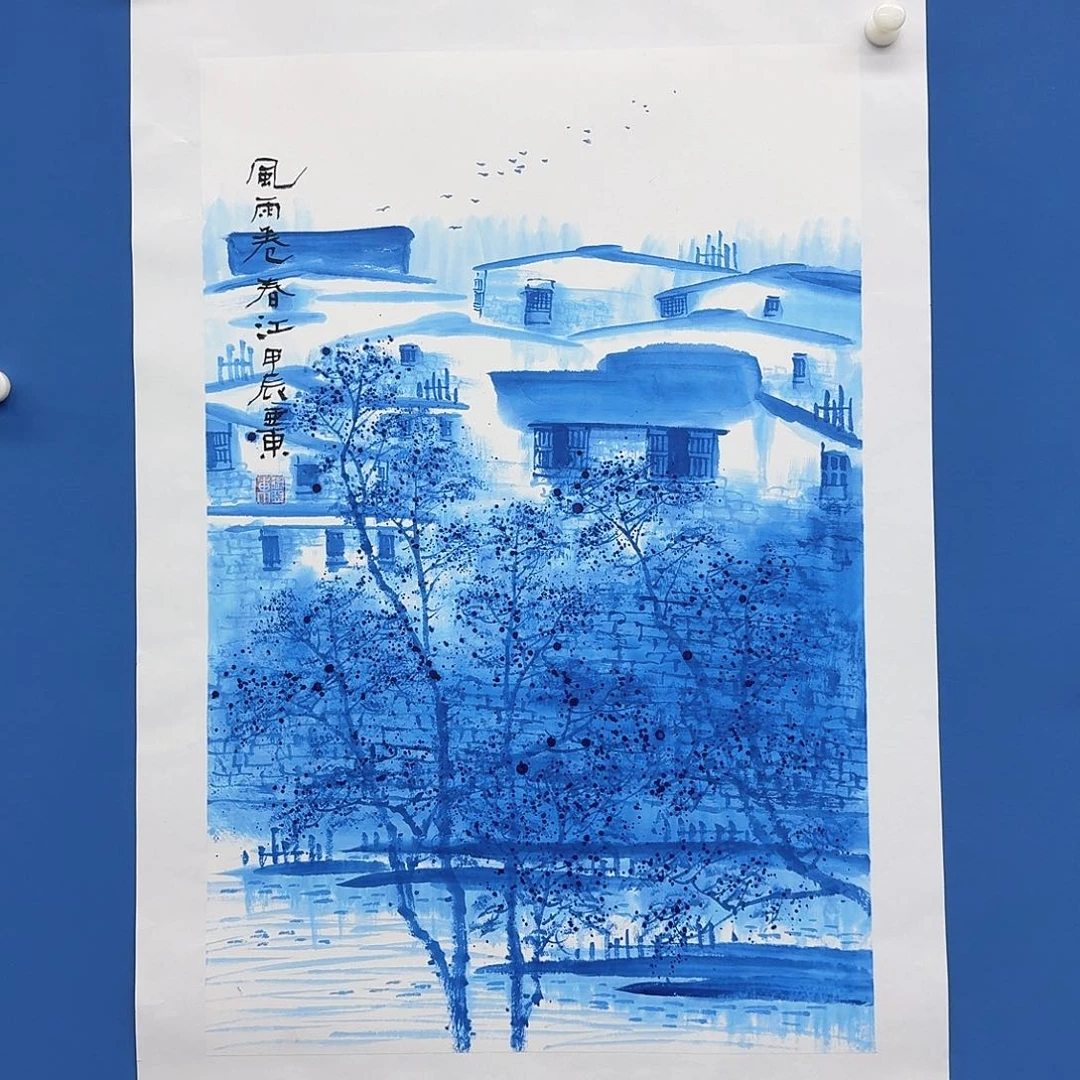 国画多次参加国内外大型展览或