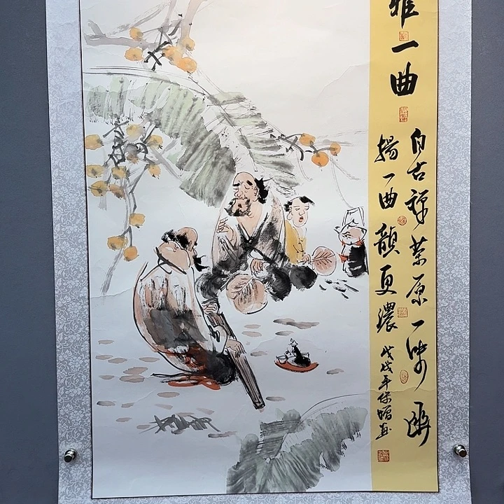 国画书法作品多次参加