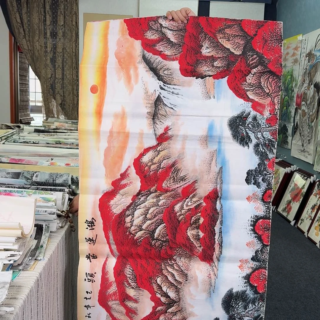 纯手绘的好看作品