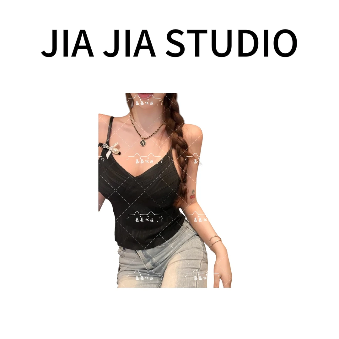 嘉嘉推荐#1388款【固定一体杯】简约时尚聚拢舒适美背背心