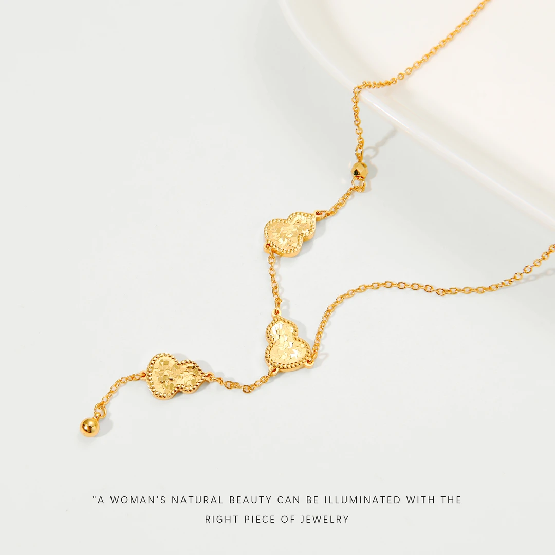 铜合金项链 【碎冰冰葫芦】秋冬限定高级感精致复古项链A346