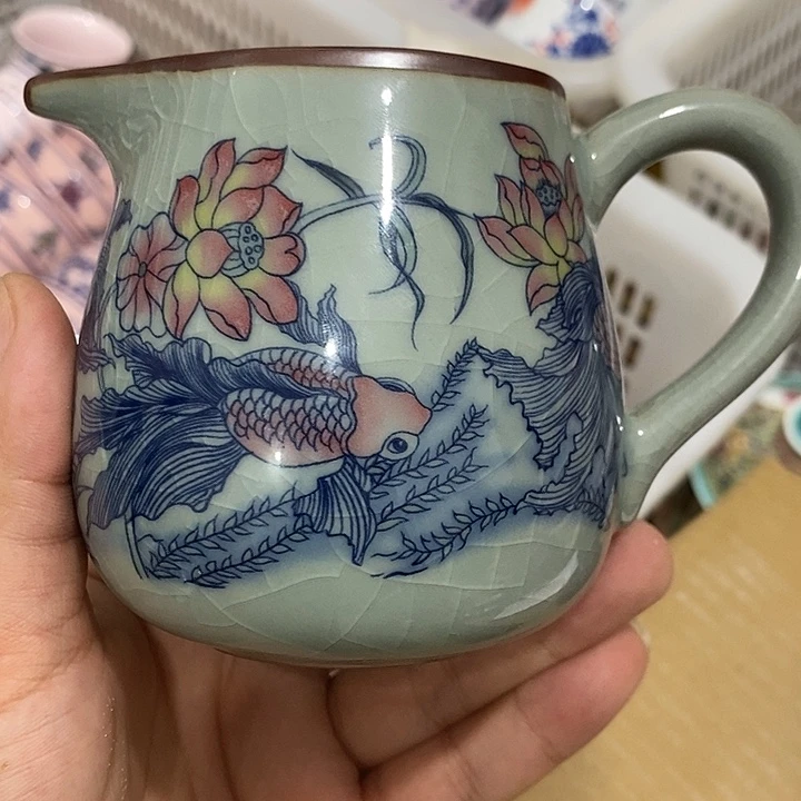 摆件景德镇陶瓷主人杯24667