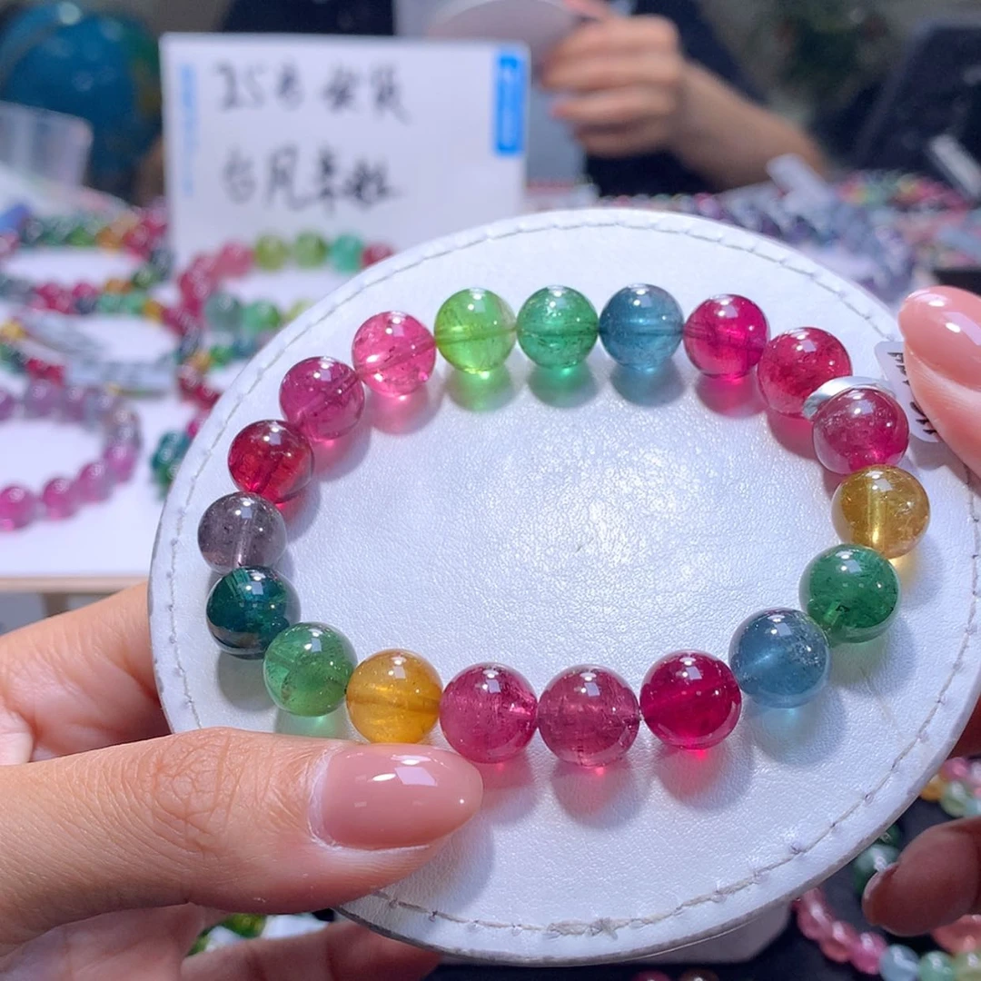 【闪购商品】未镶嵌手串碧玺10.8m
