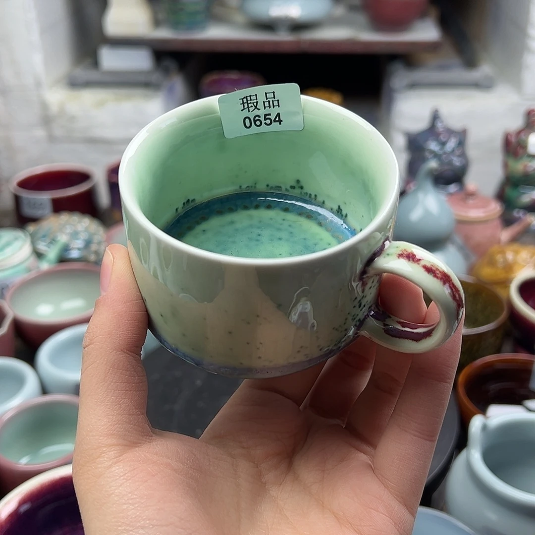 陶摆件窑口自销原矿钧瓷