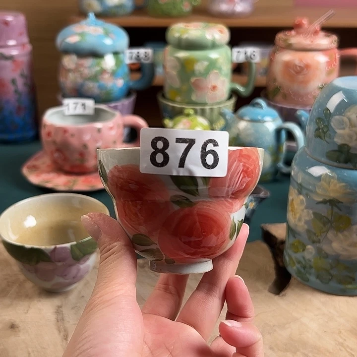 景德镇陶瓷手绘作品876
